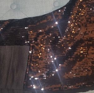 Eloquii blk/blk sequin leggings
